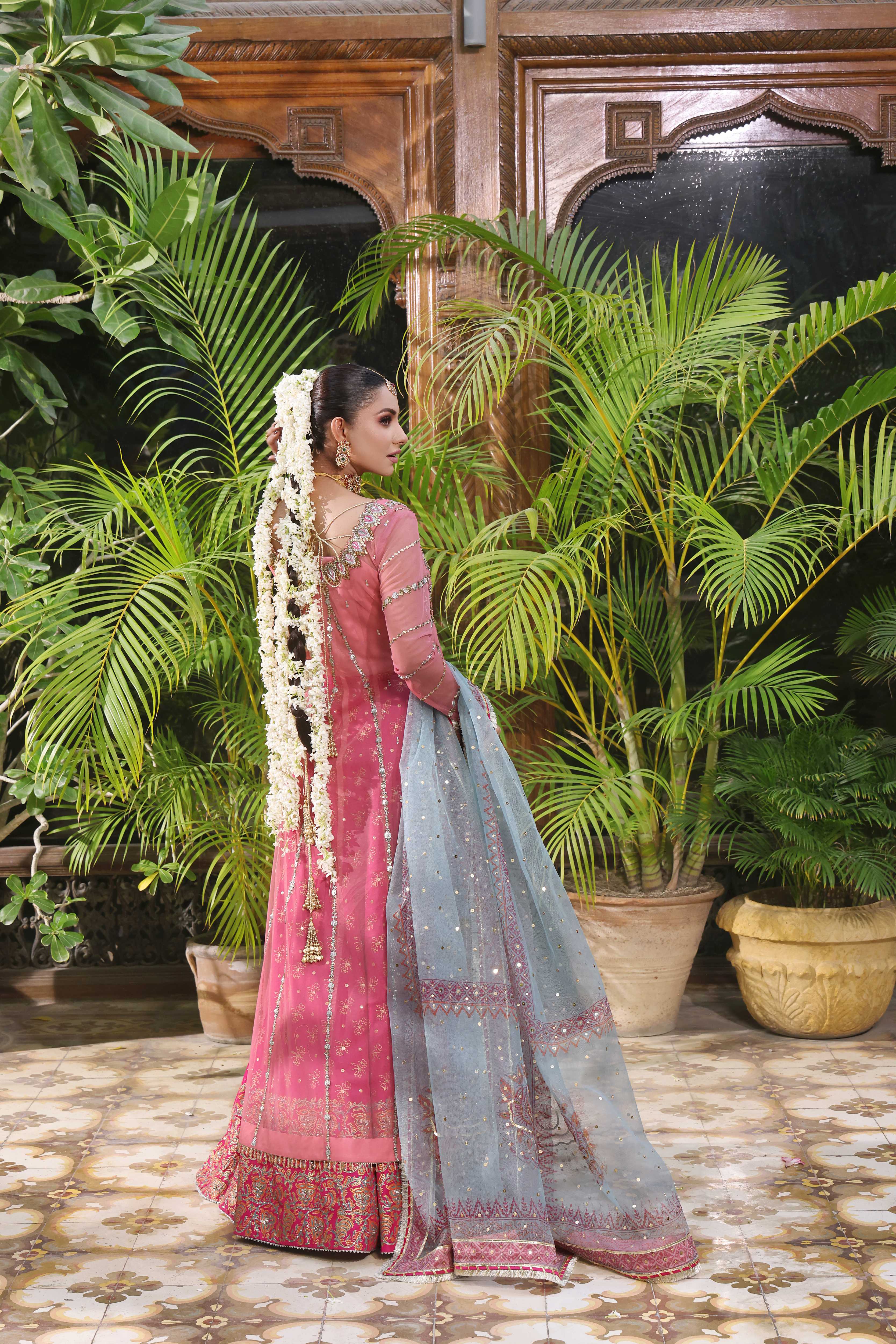 Bubble Pink Nur Anarkali