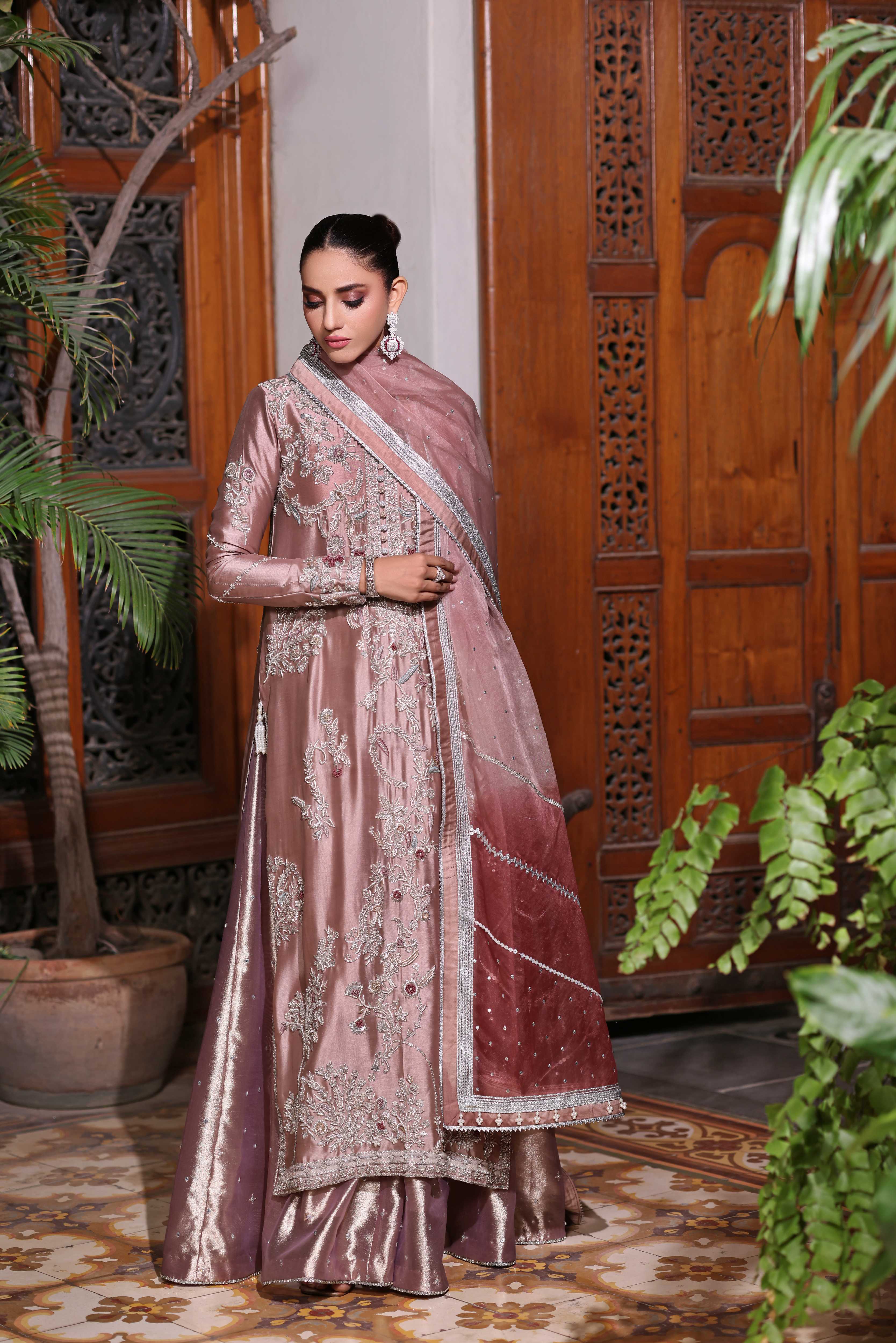 Nude Mocha Luxe Kaftan Set