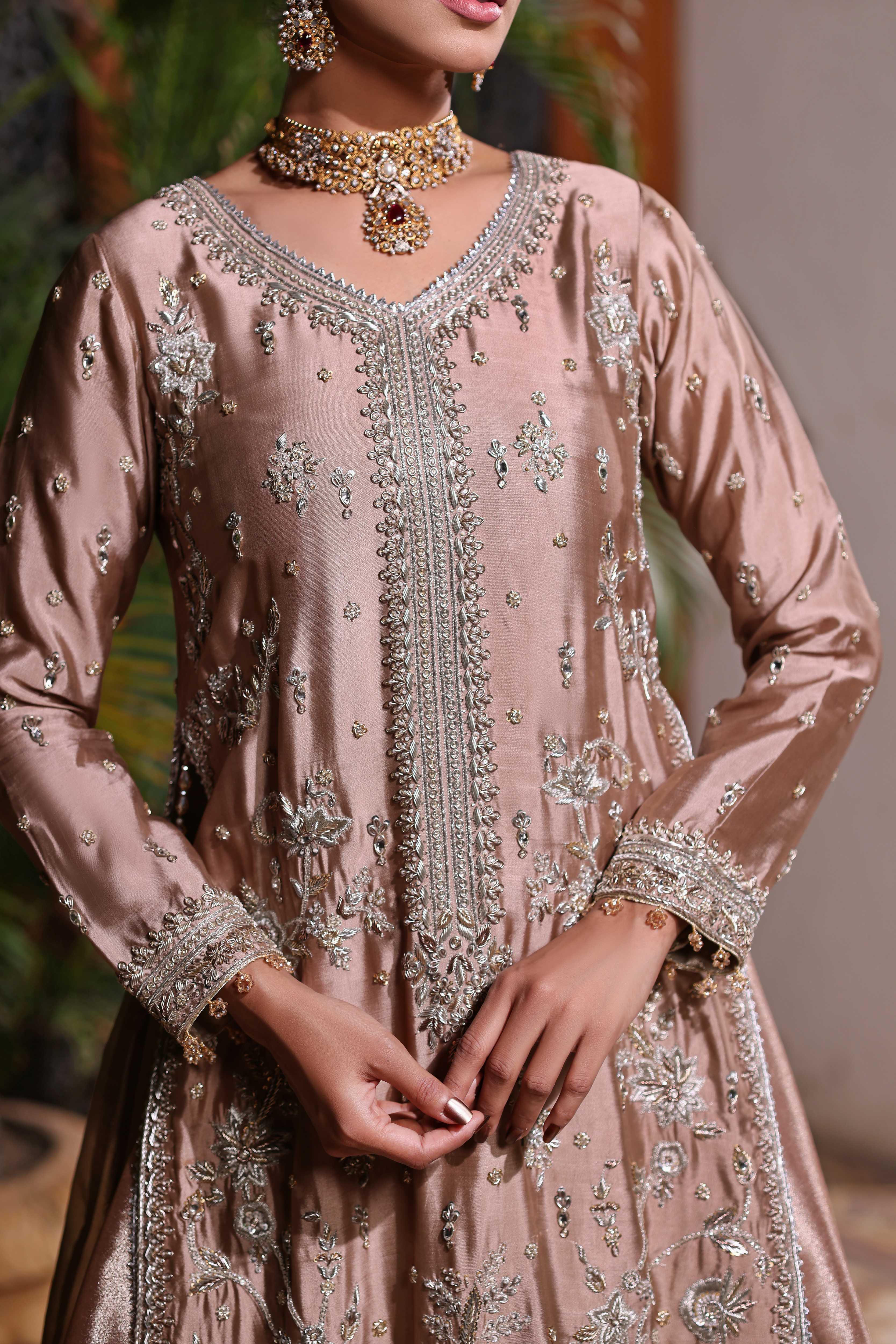 Coffee Maroon Gold Luxe Nur LS