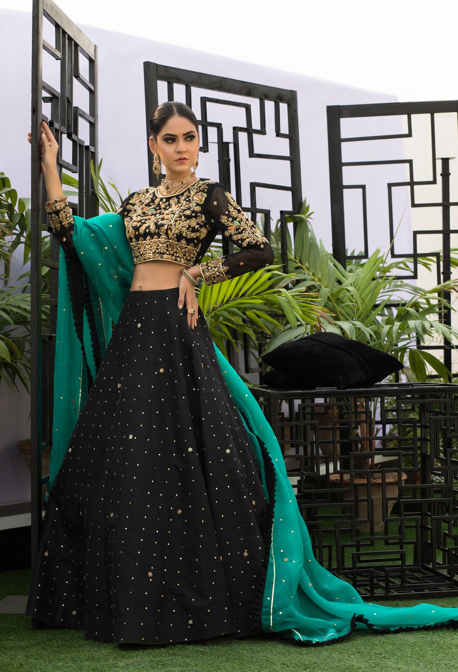 Black Lenga Choli