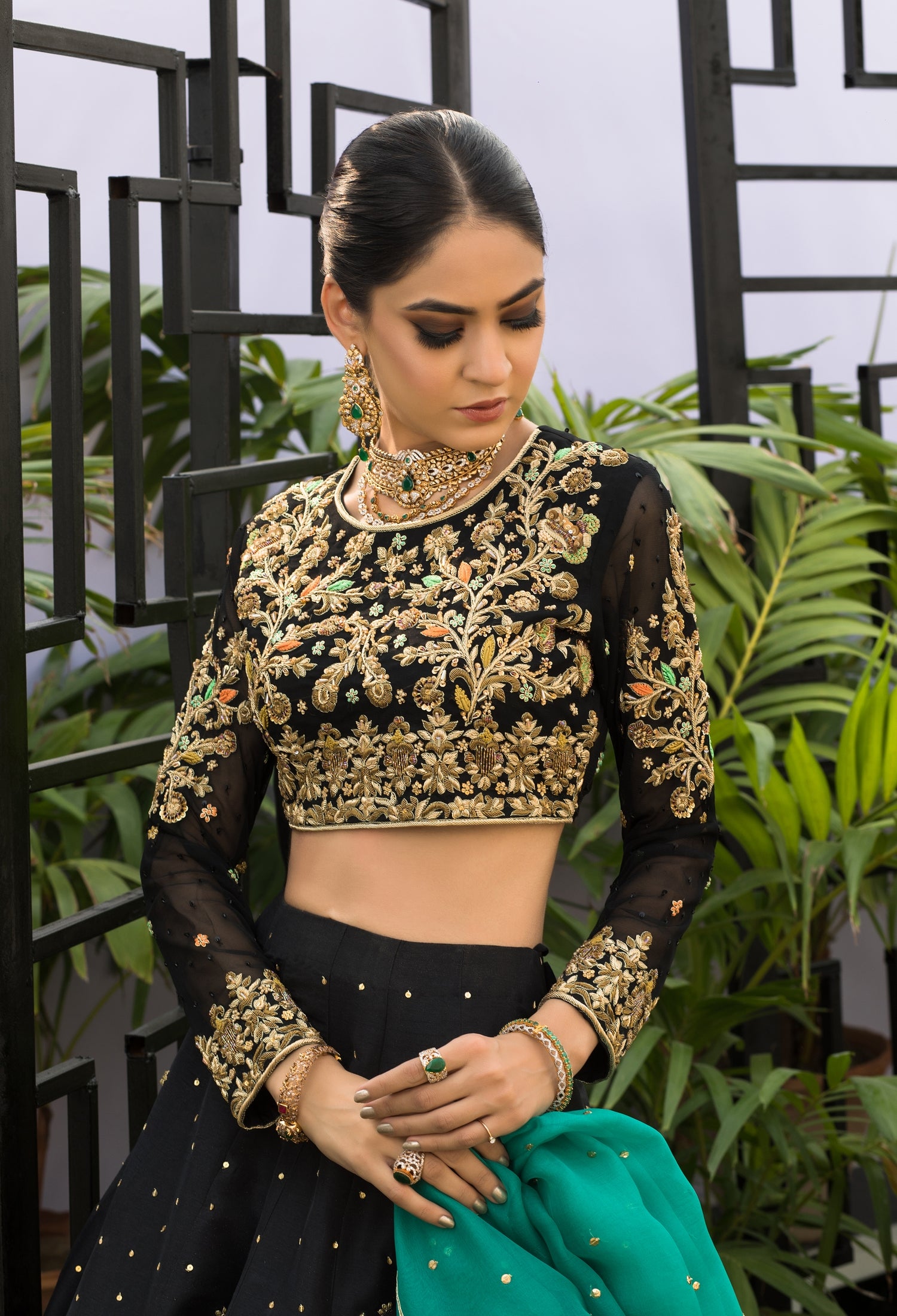 Black Lenga Choli