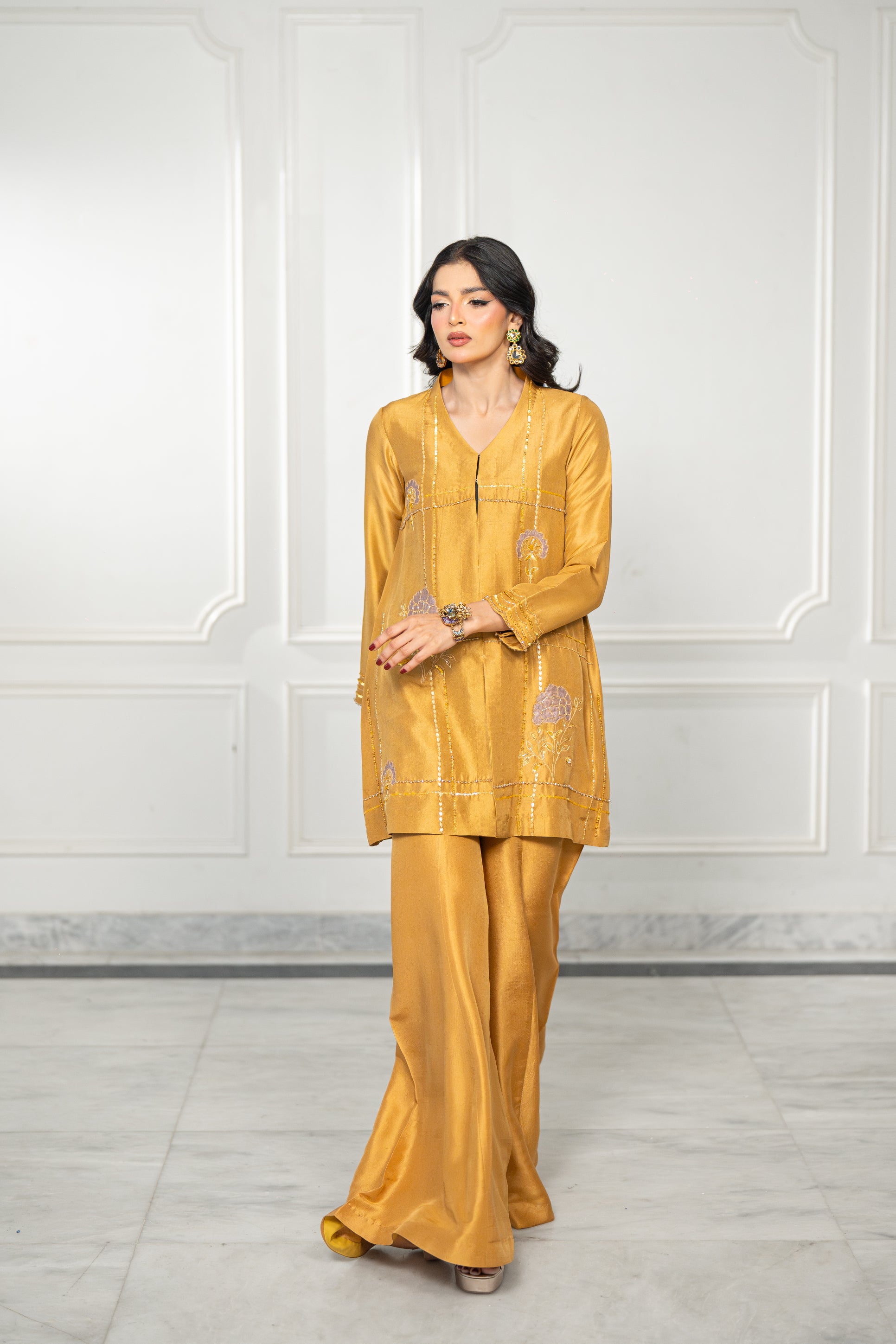 Turquoise Rawsilk Lyra JS