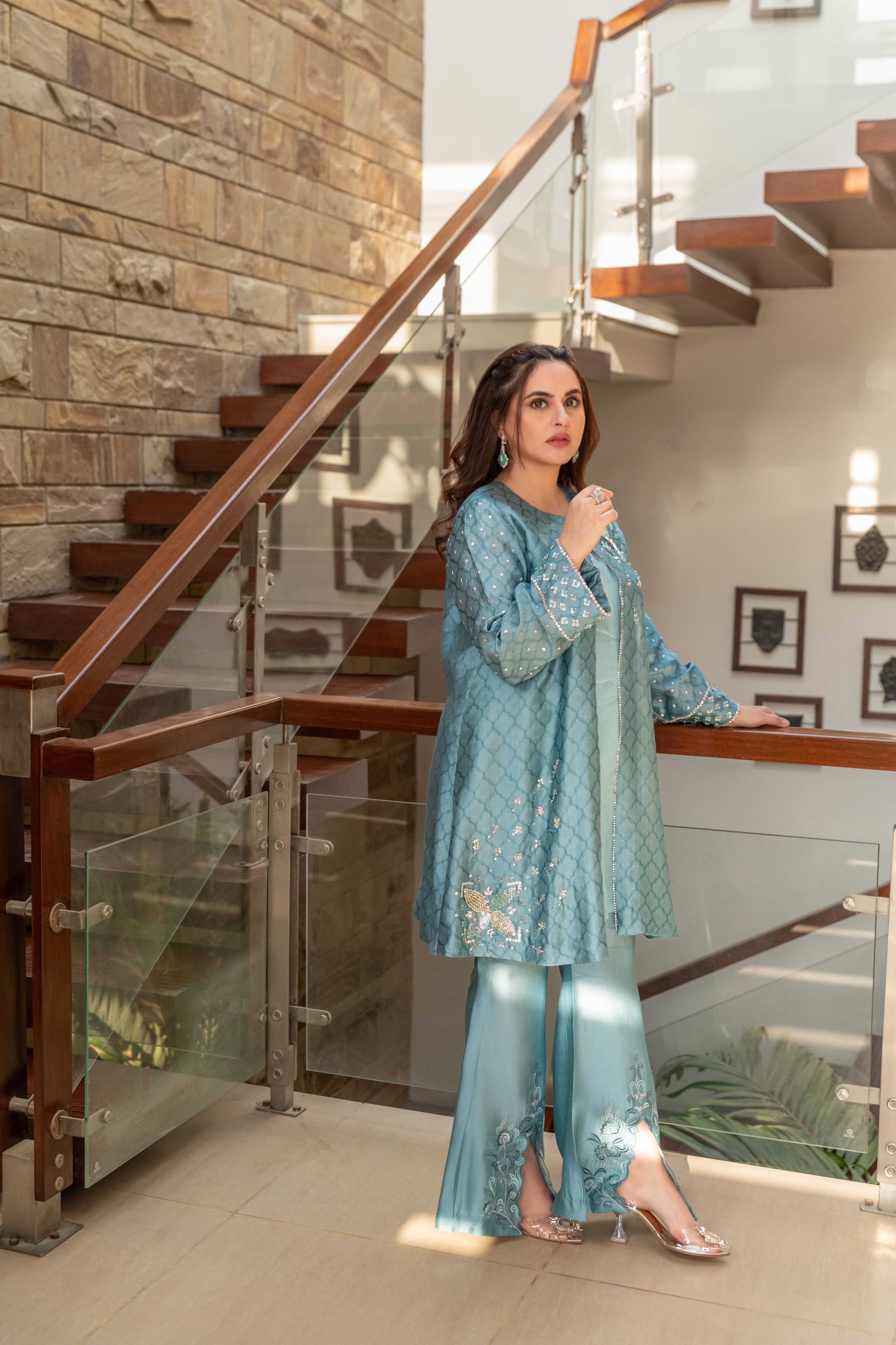 Periwinkle Sheesha Jacket