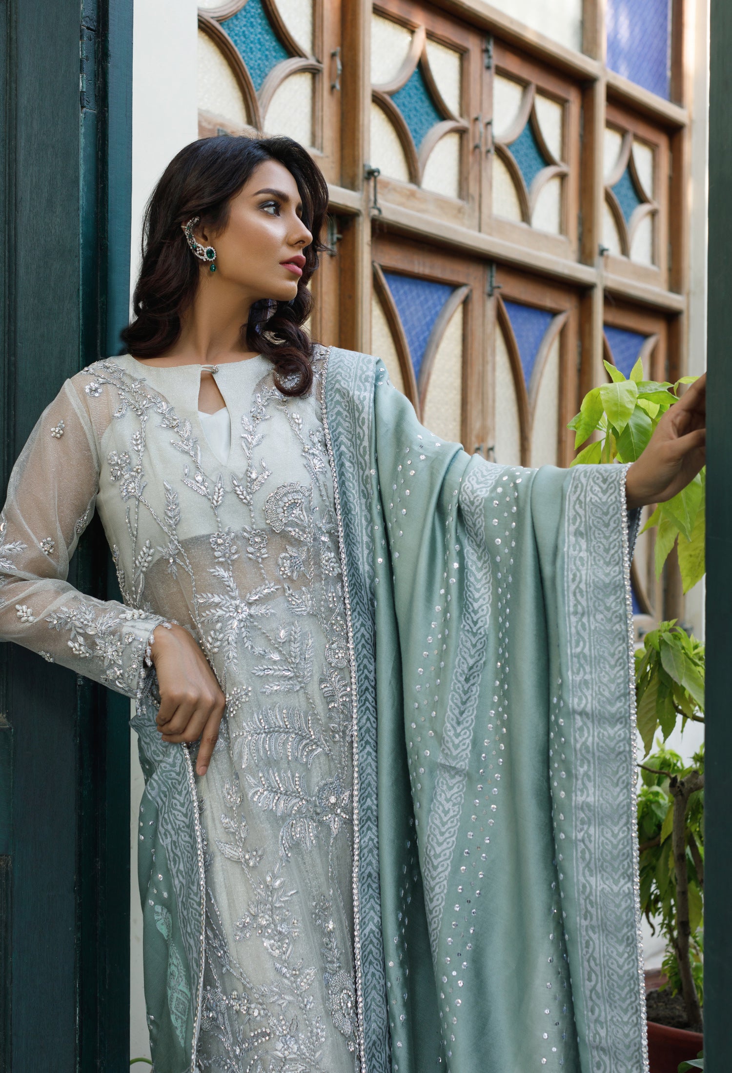 Silver Mint Bahar Jora