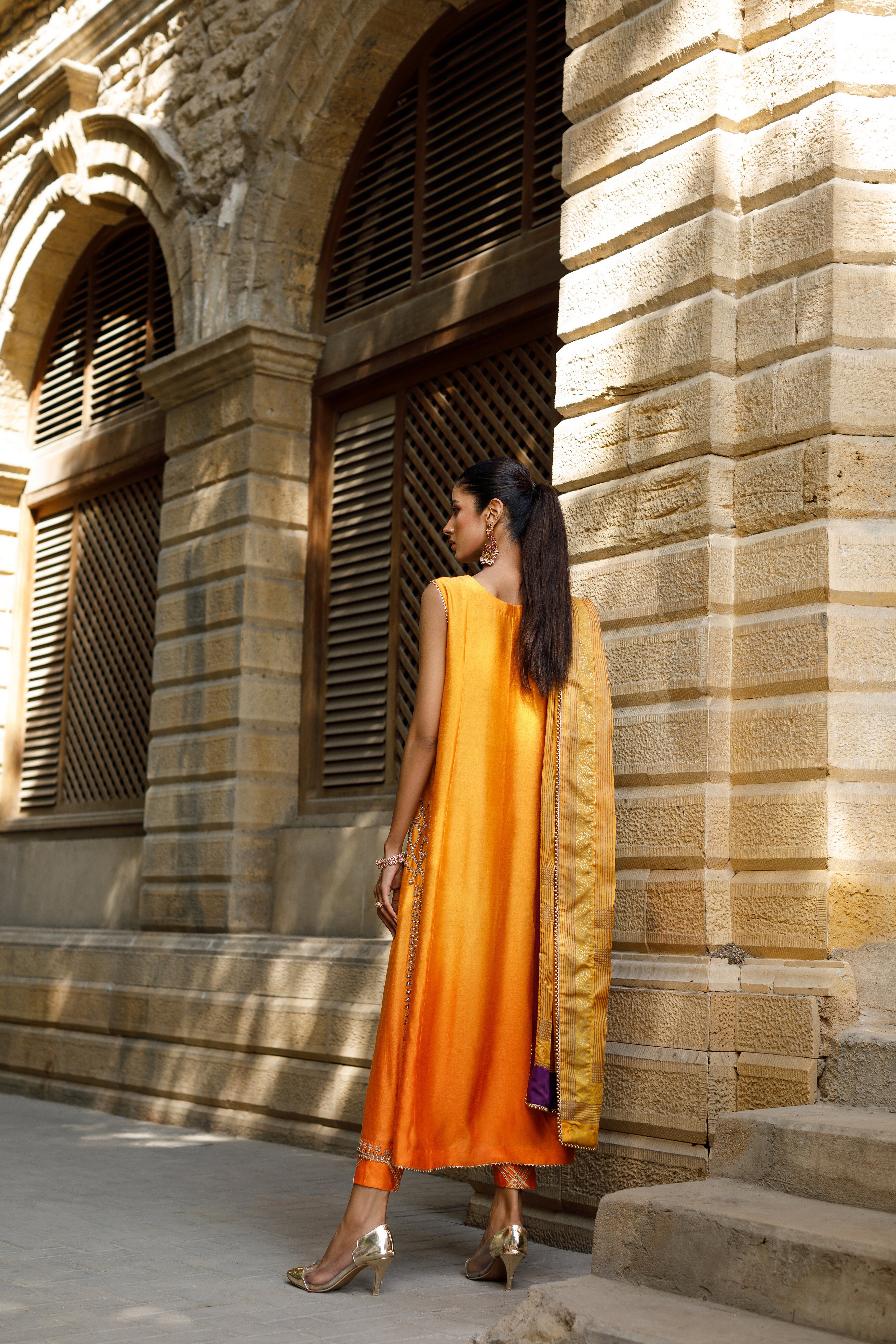 Peela Shaded Zohra Outfit