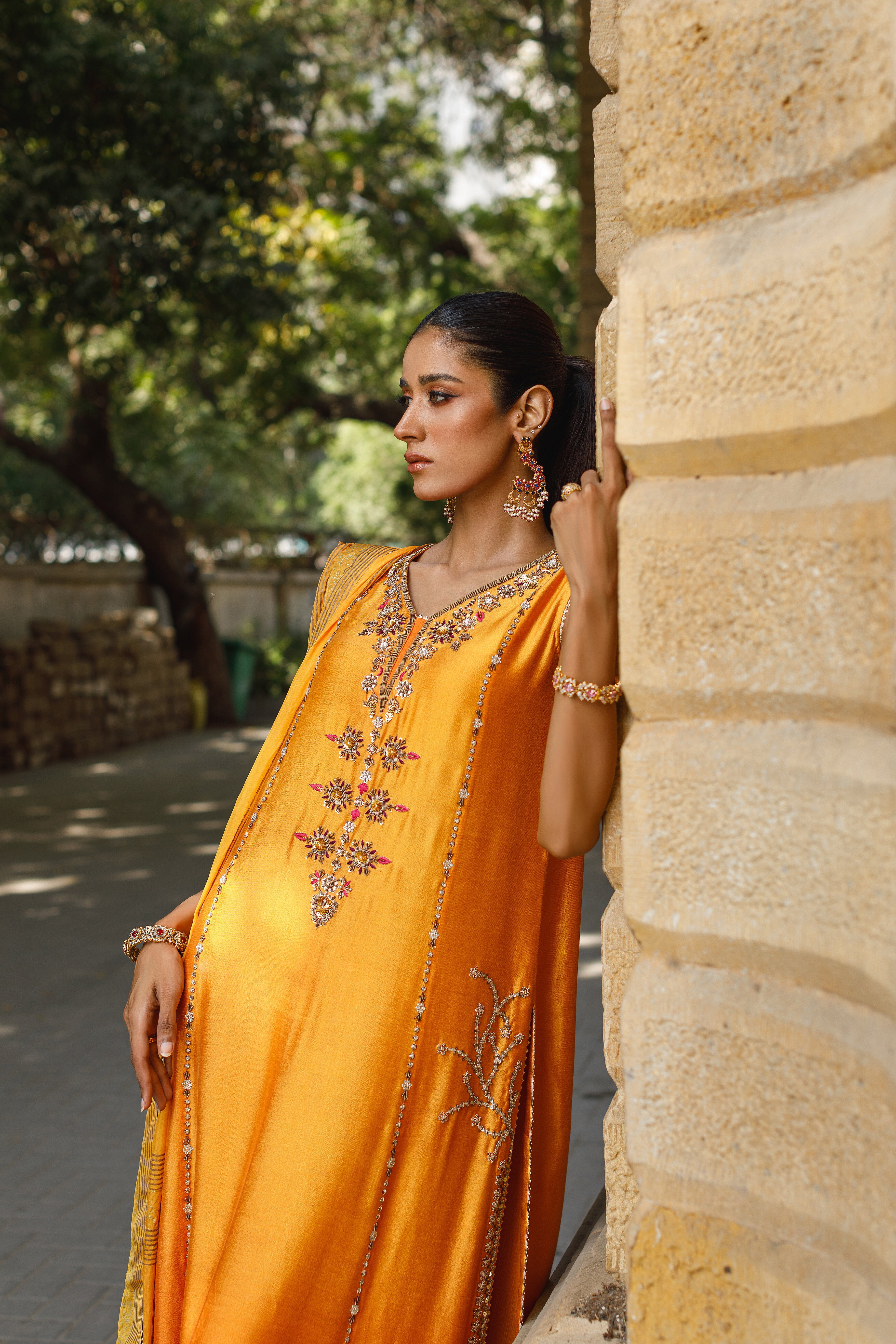 Peela Shaded Zohra Outfit