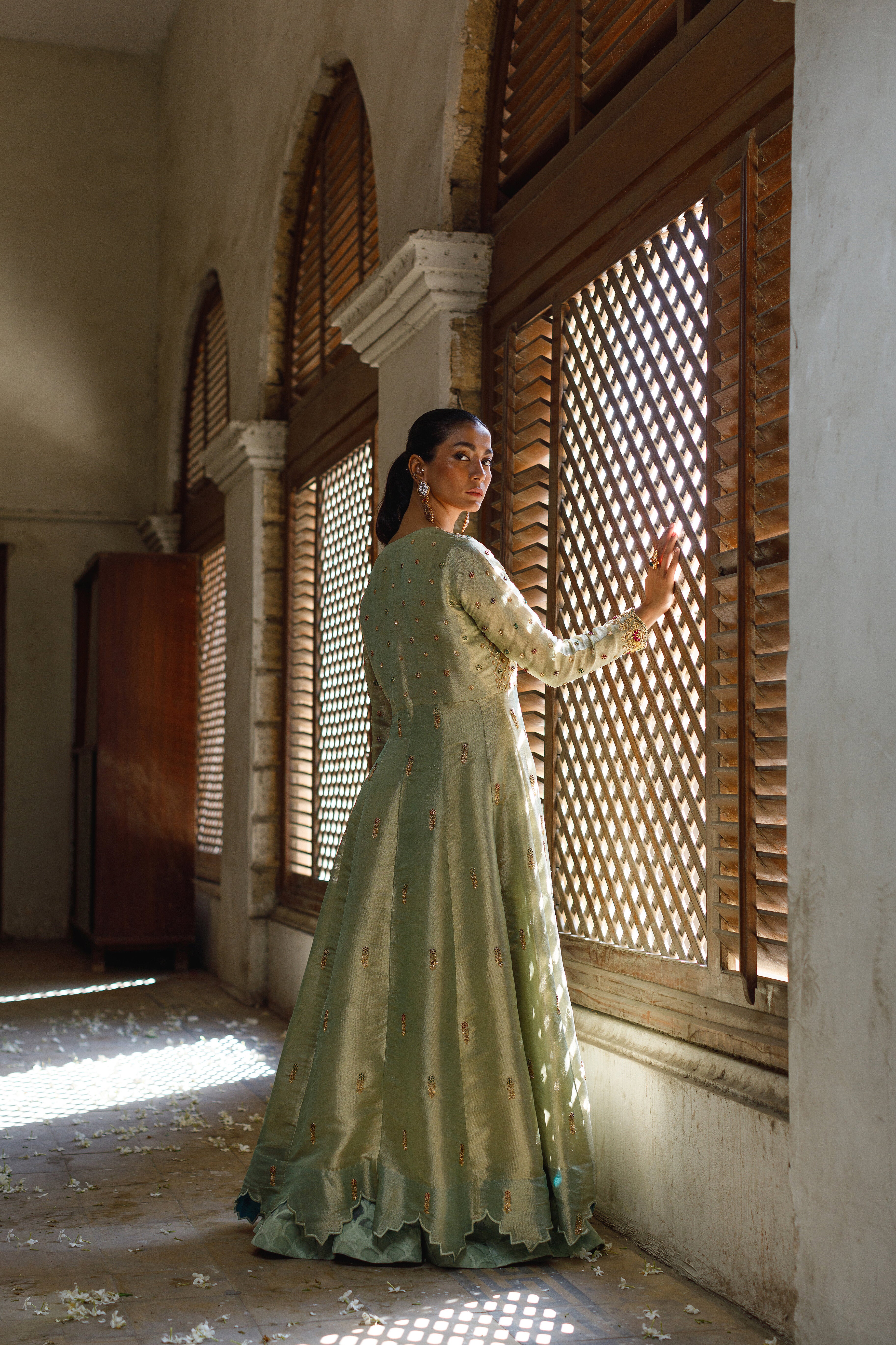 Mint Lama Zohra Jacket