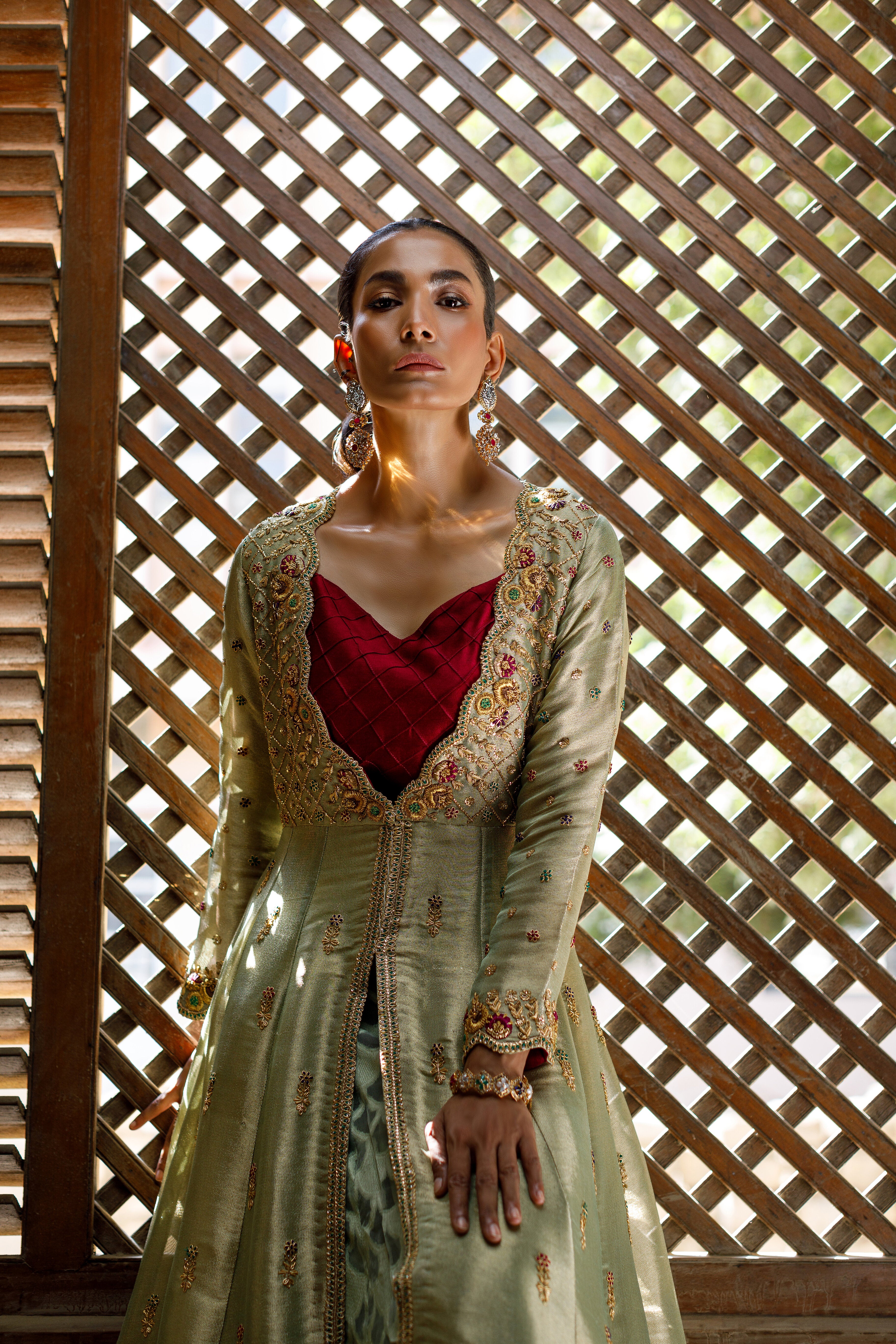 Mint Lama Zohra Jacket