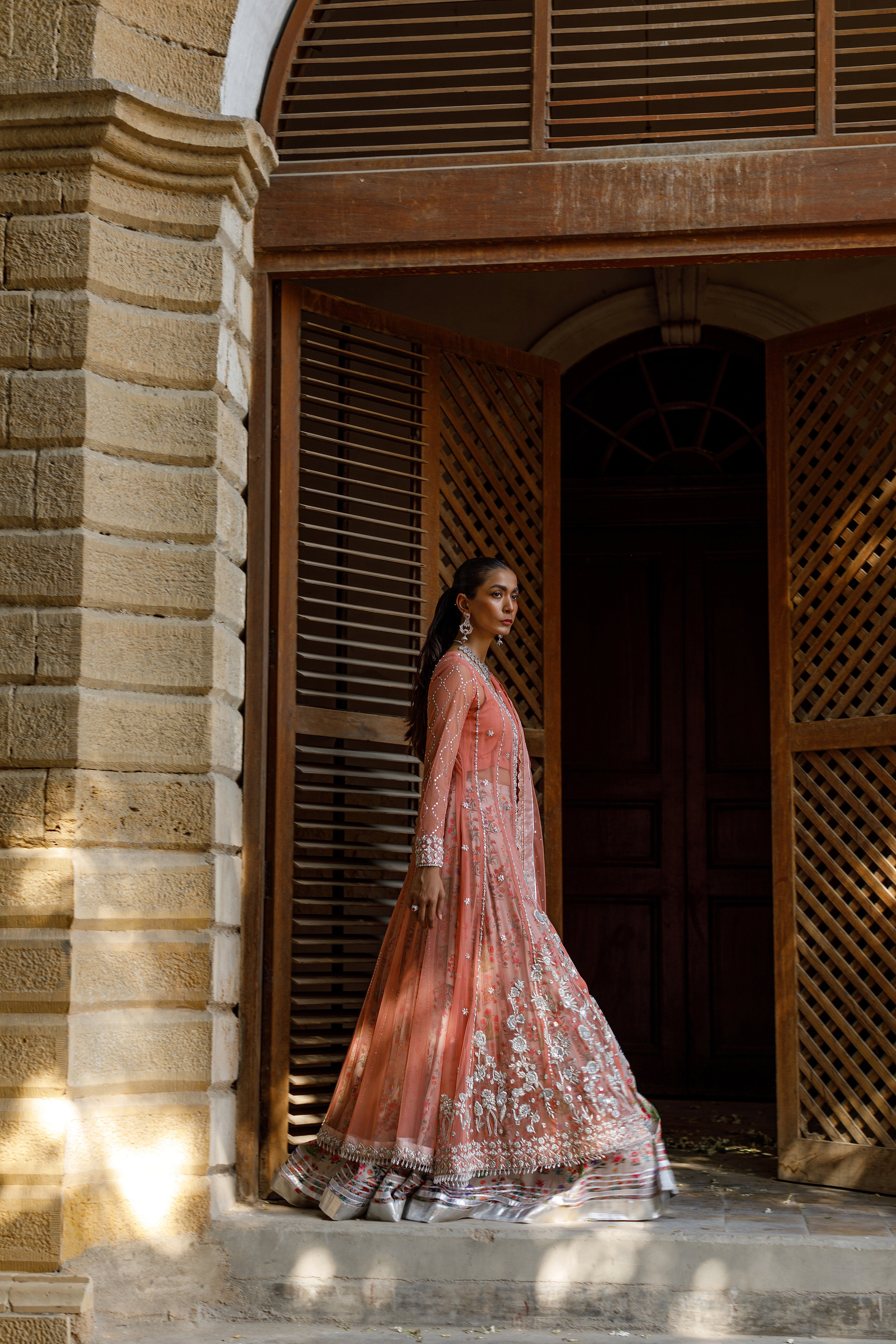 Burnt Peach Zohra Jacket