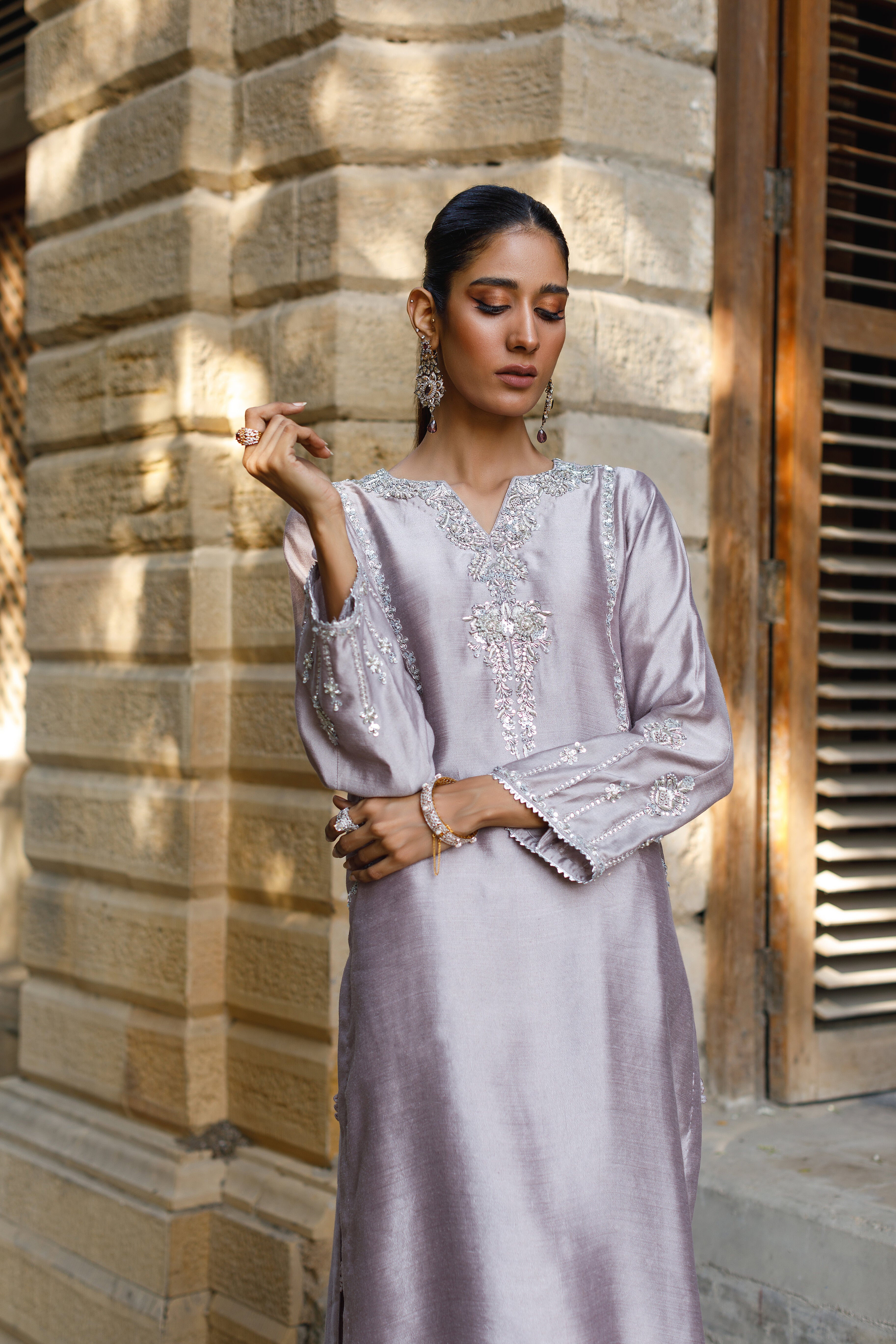 Lavender Sheesha Outfit