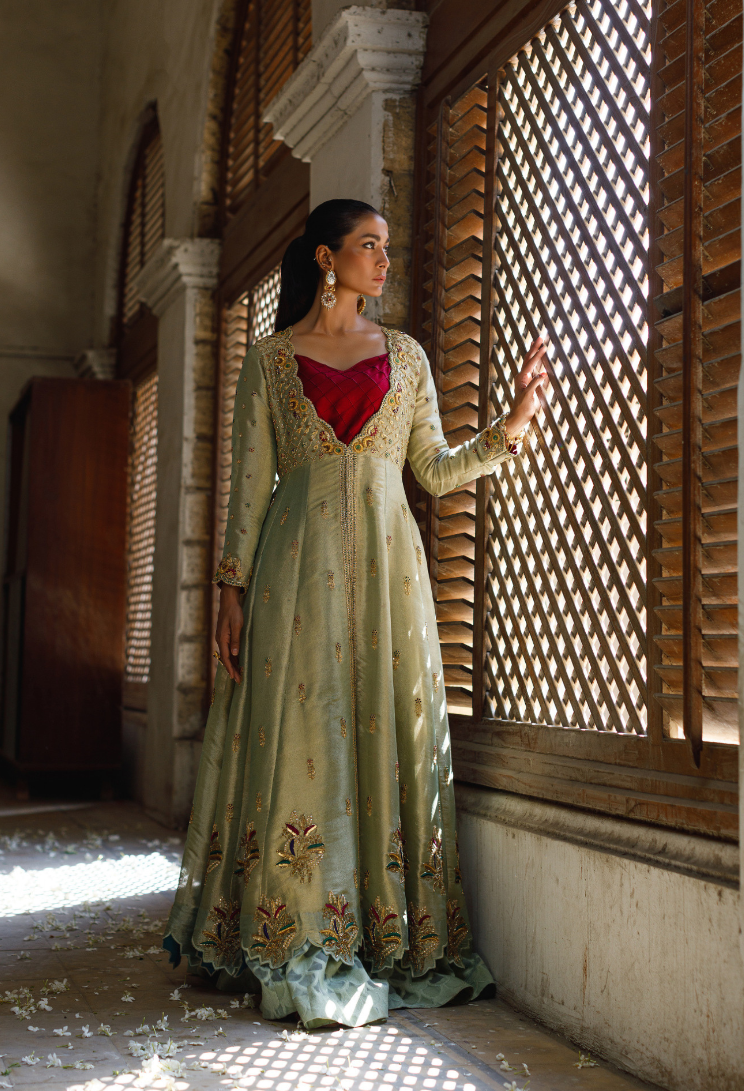 Mint Lama Zohra Jacket