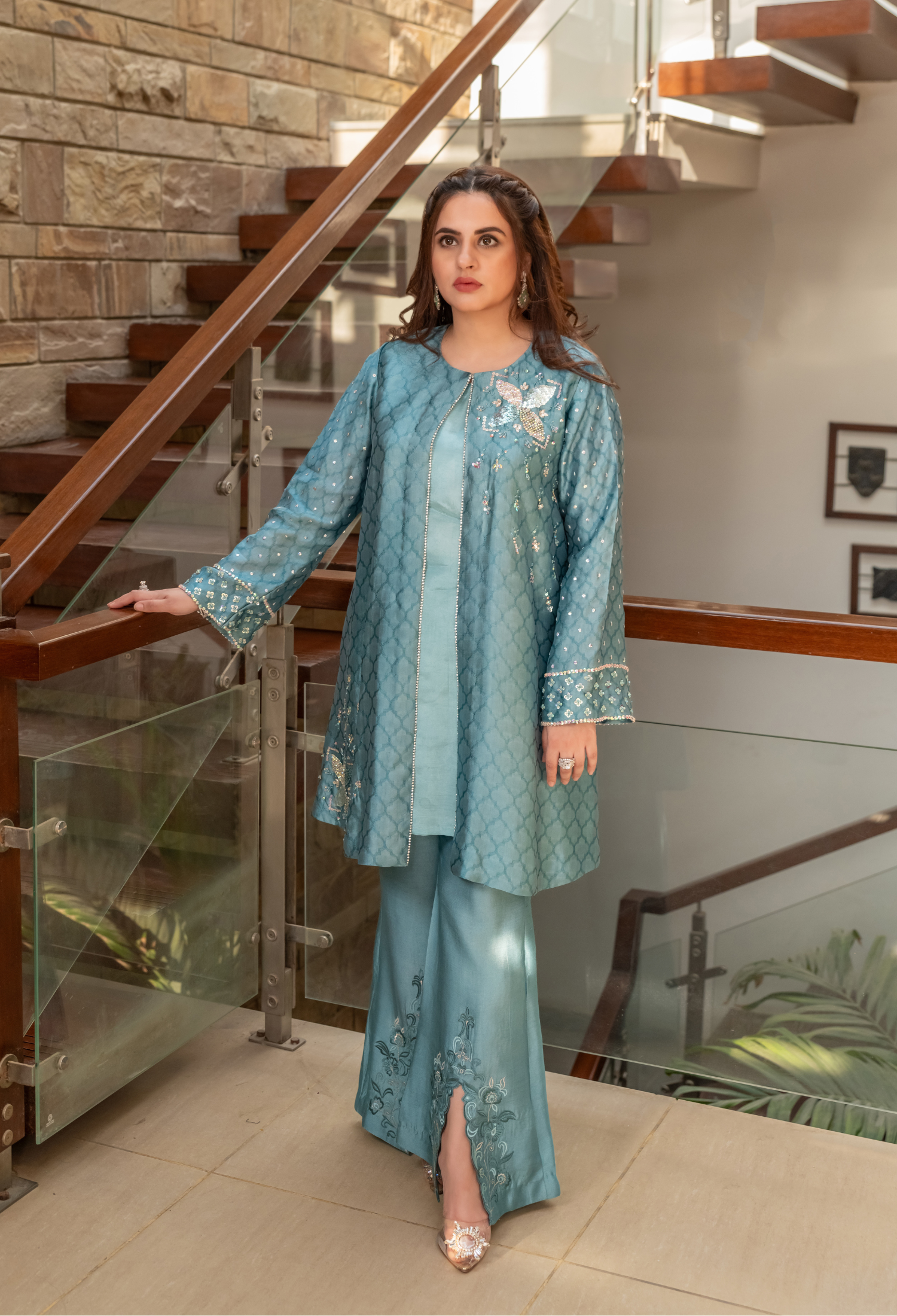 Periwinkle Sheesha Jacket