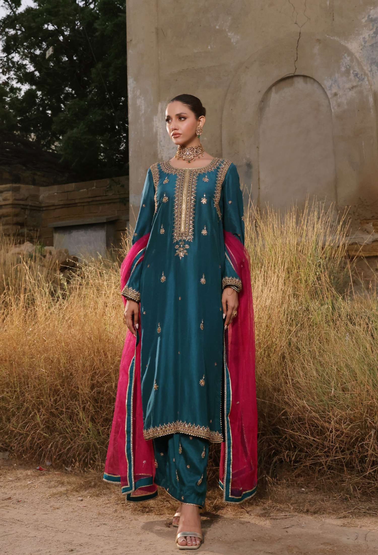 Teal Maroori set