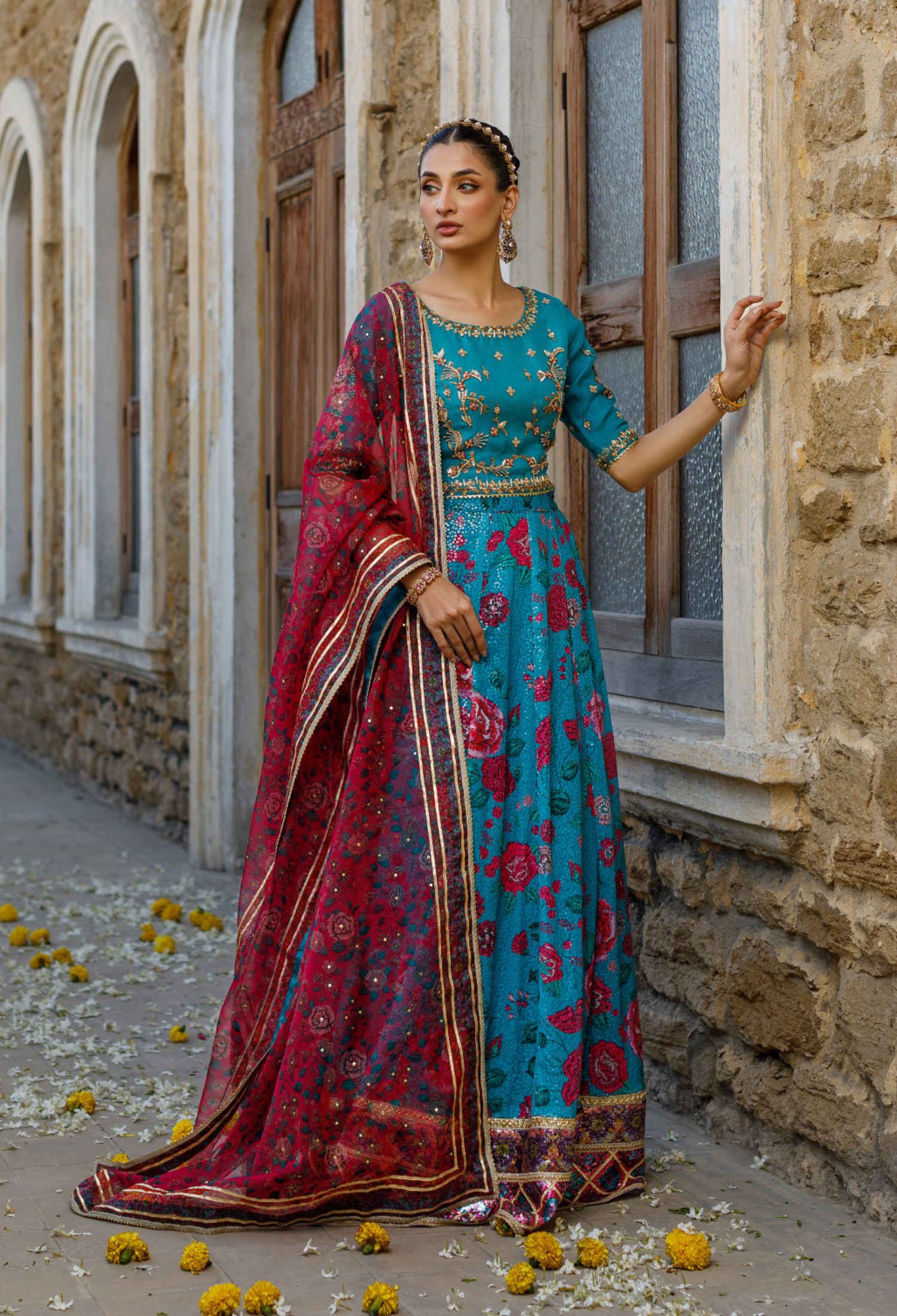 Turquoise Zohra Floral LC