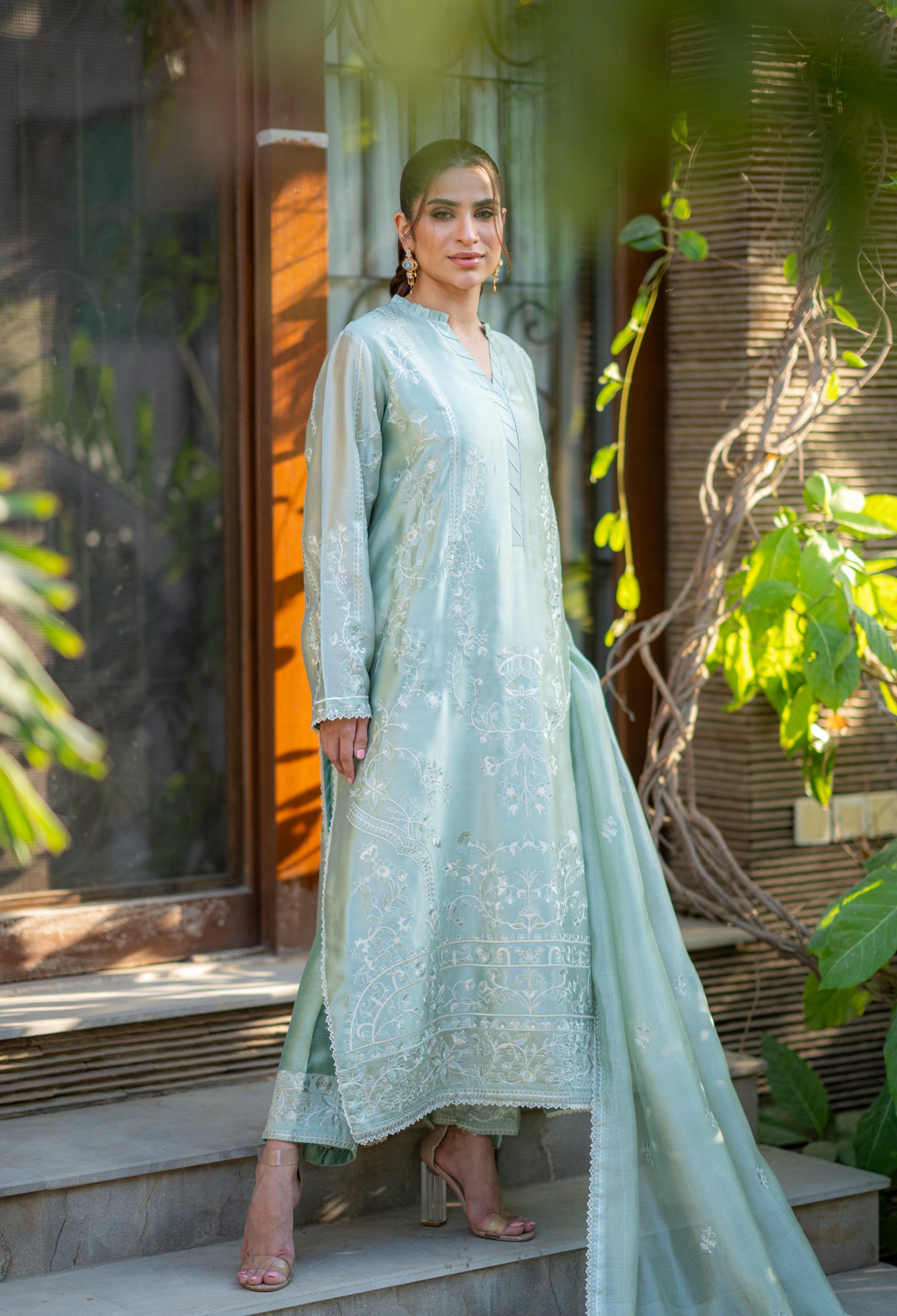 Mint Sheesha Pari Set