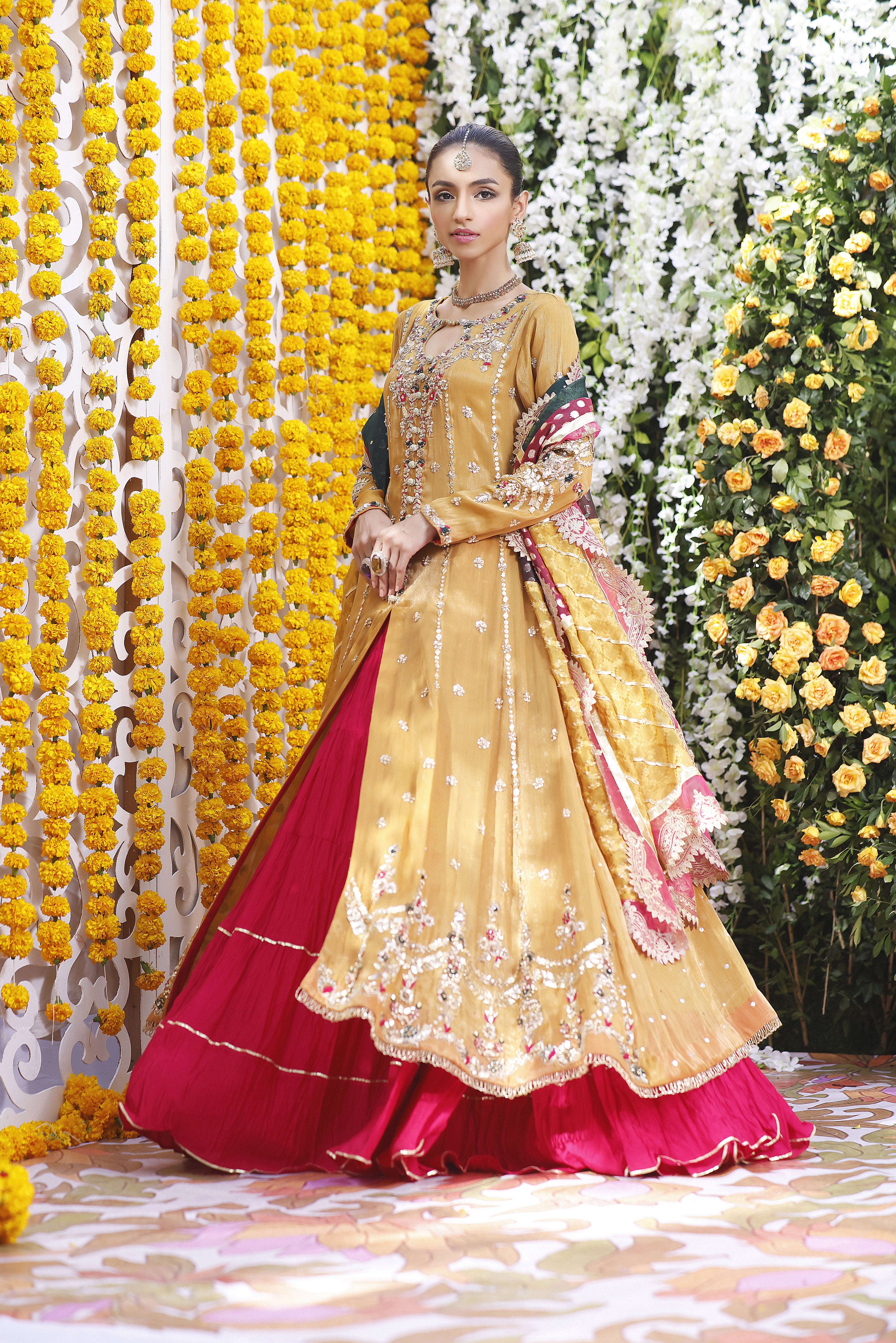 Mustard Mehsuri Jacket