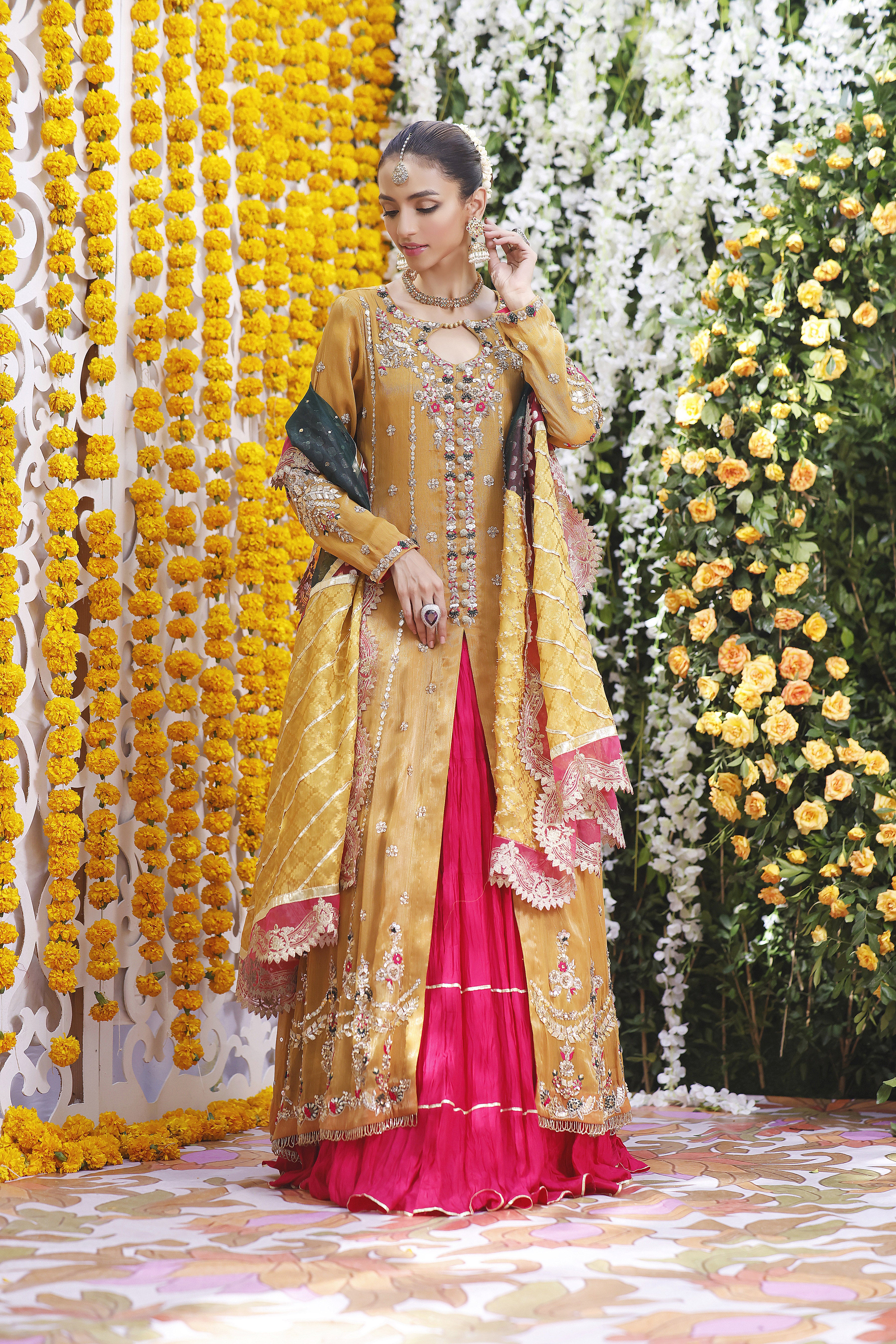 Mustard Mehsuri Jacket