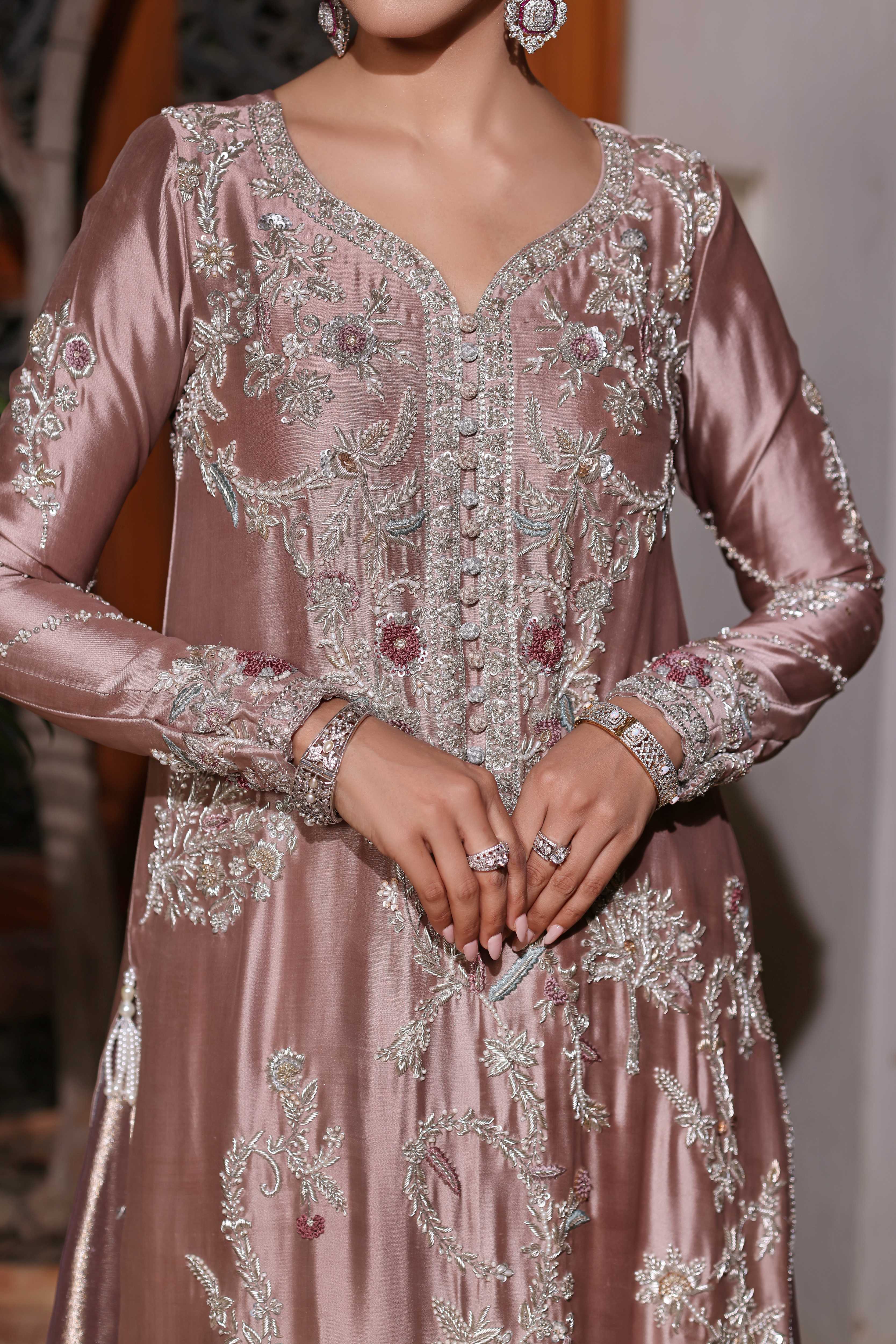 Nude Mocha Luxe Kaftan Set