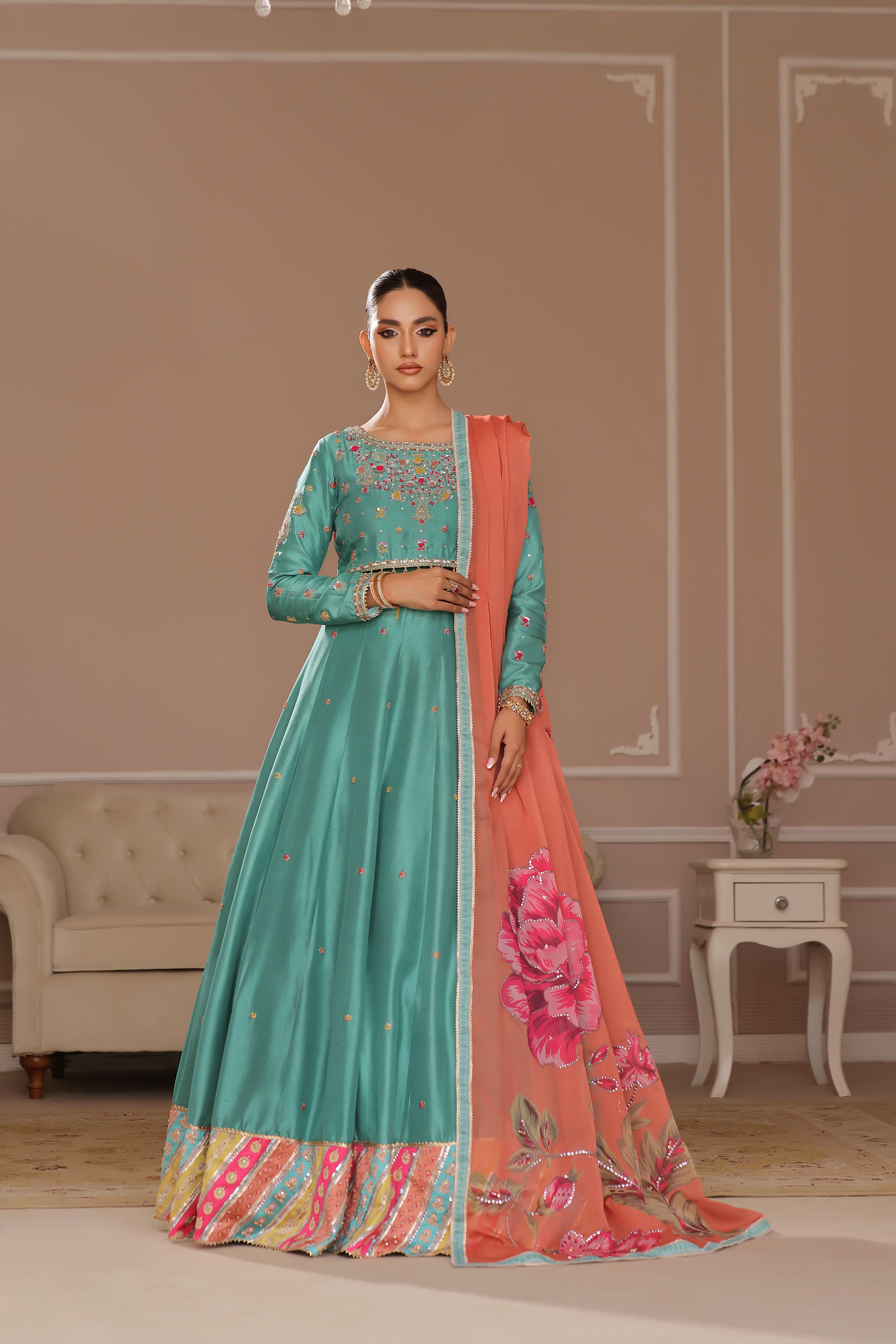 IGI rawsilk Lehnga Choli