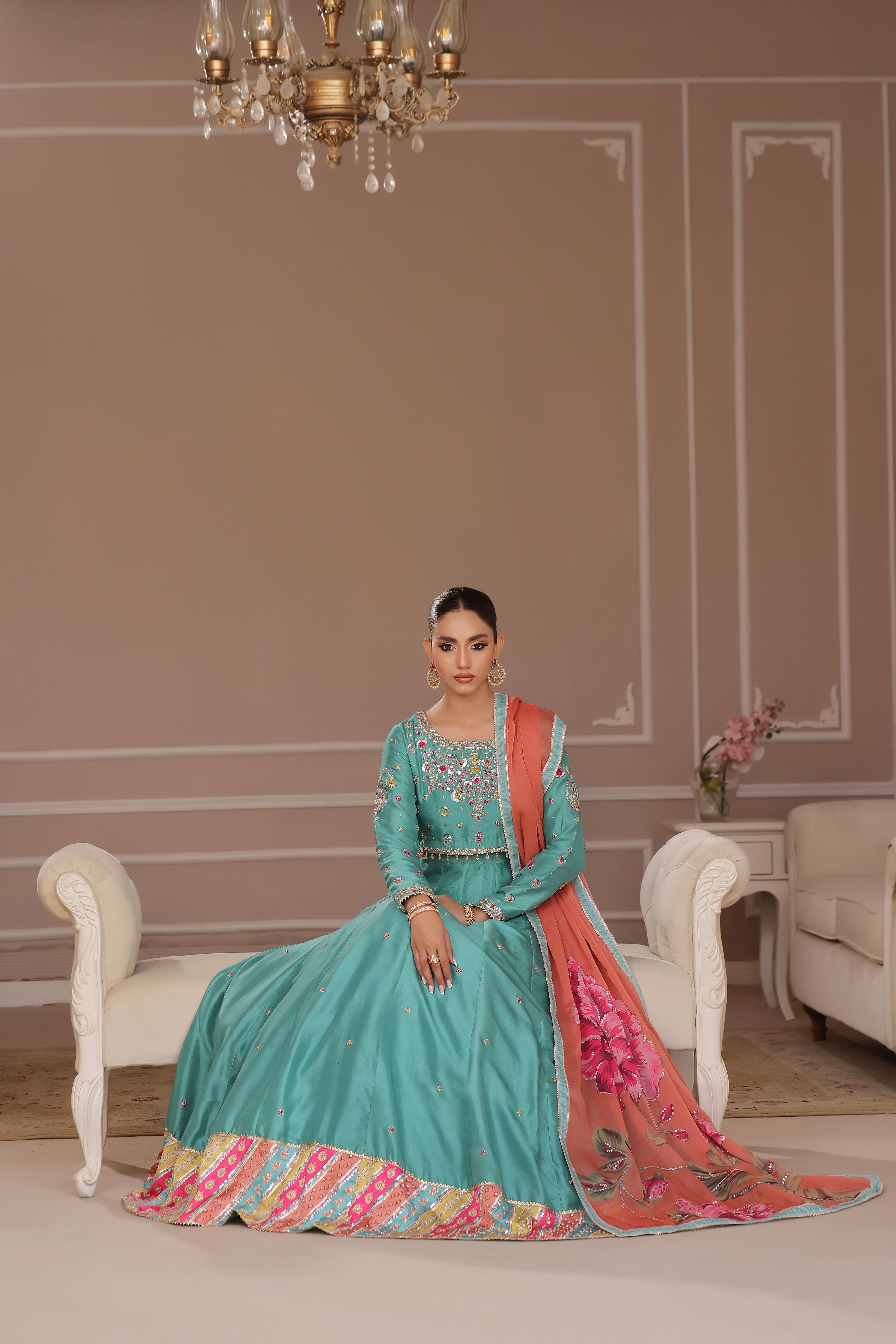 IGI rawsilk Lehnga Choli