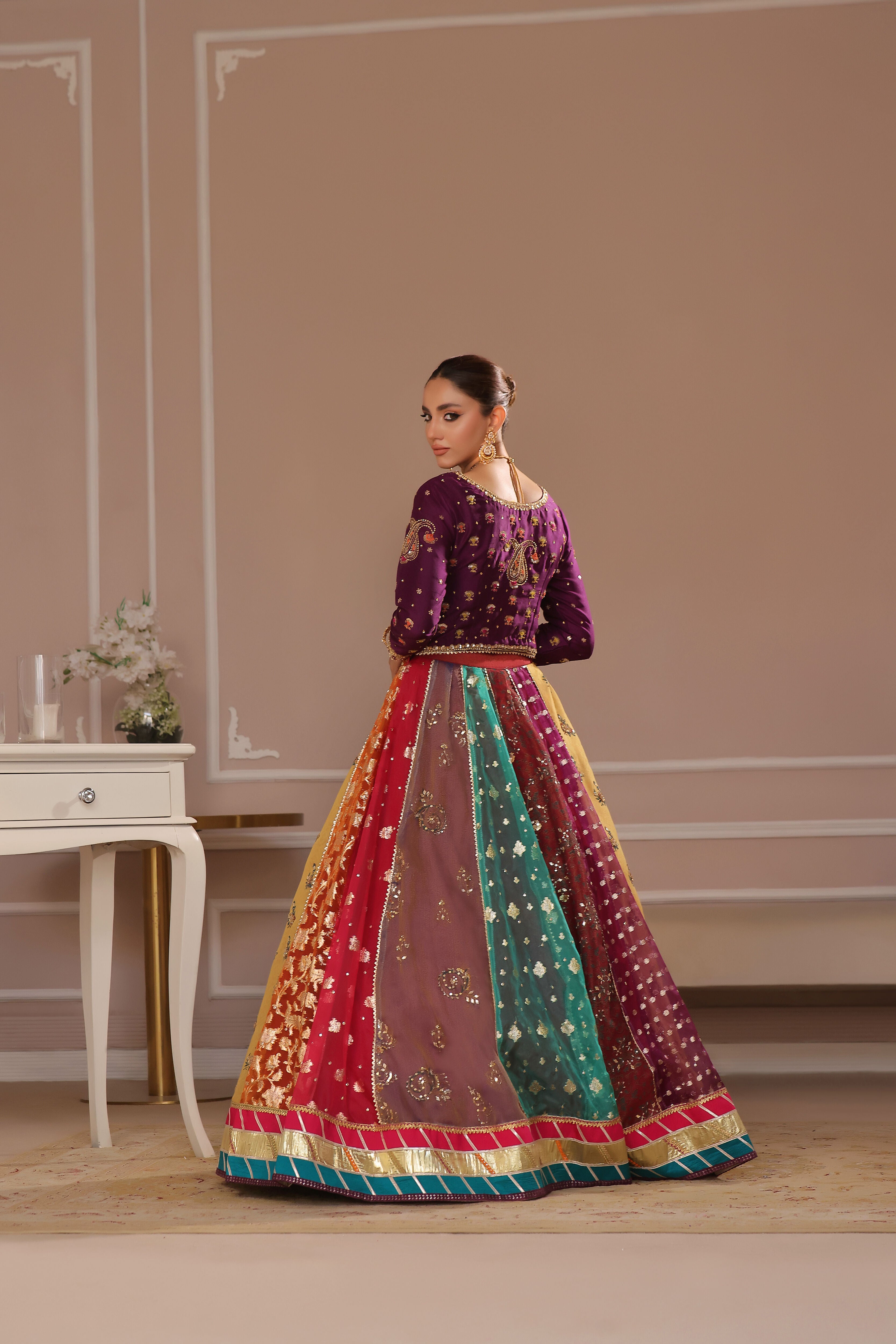 Mahnoor chatapatti Lehnga Set