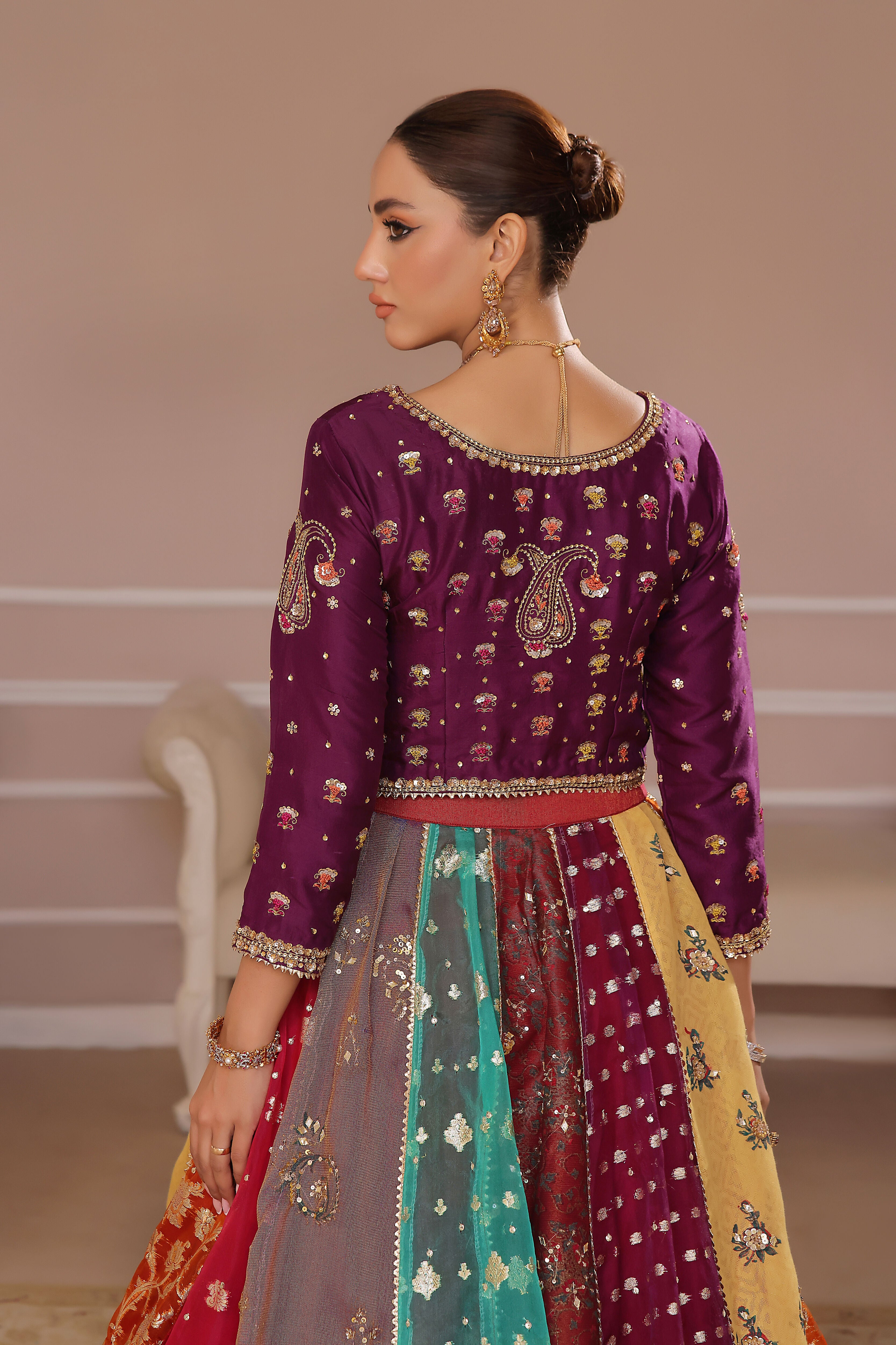 Mahnoor chatapatti Lehnga Set