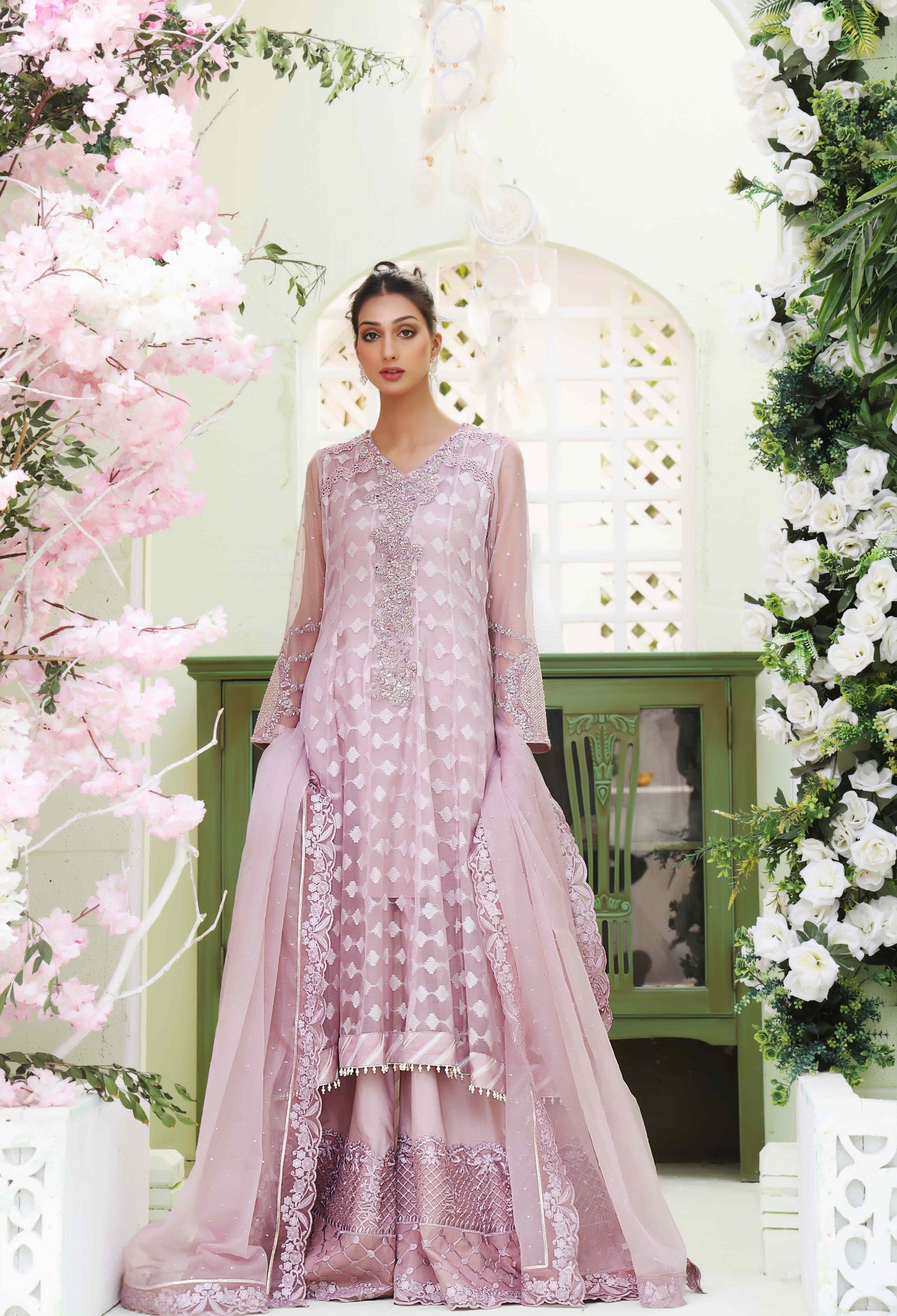 Lavender High Low Outfit