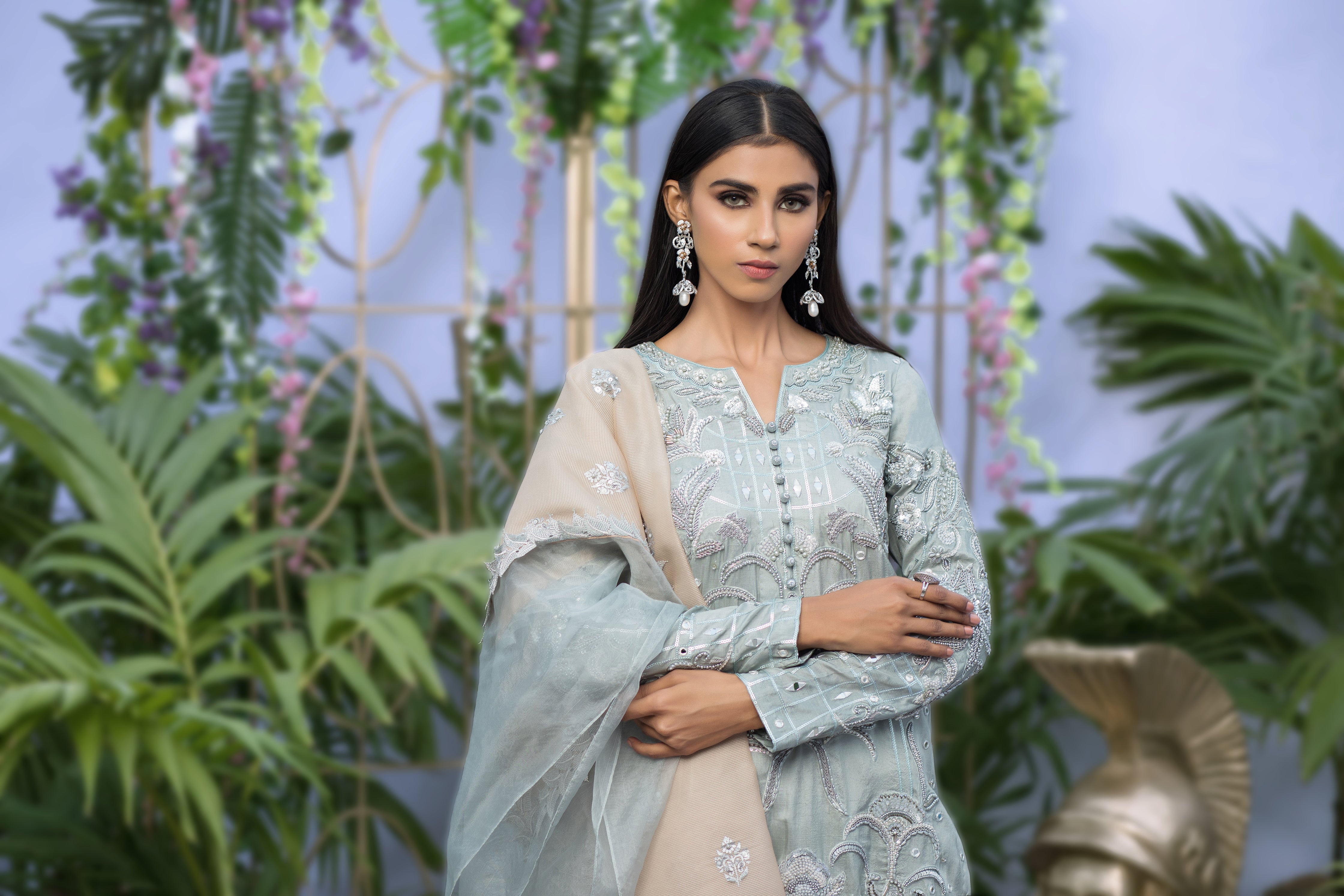 Grey Straight Shirt and pant