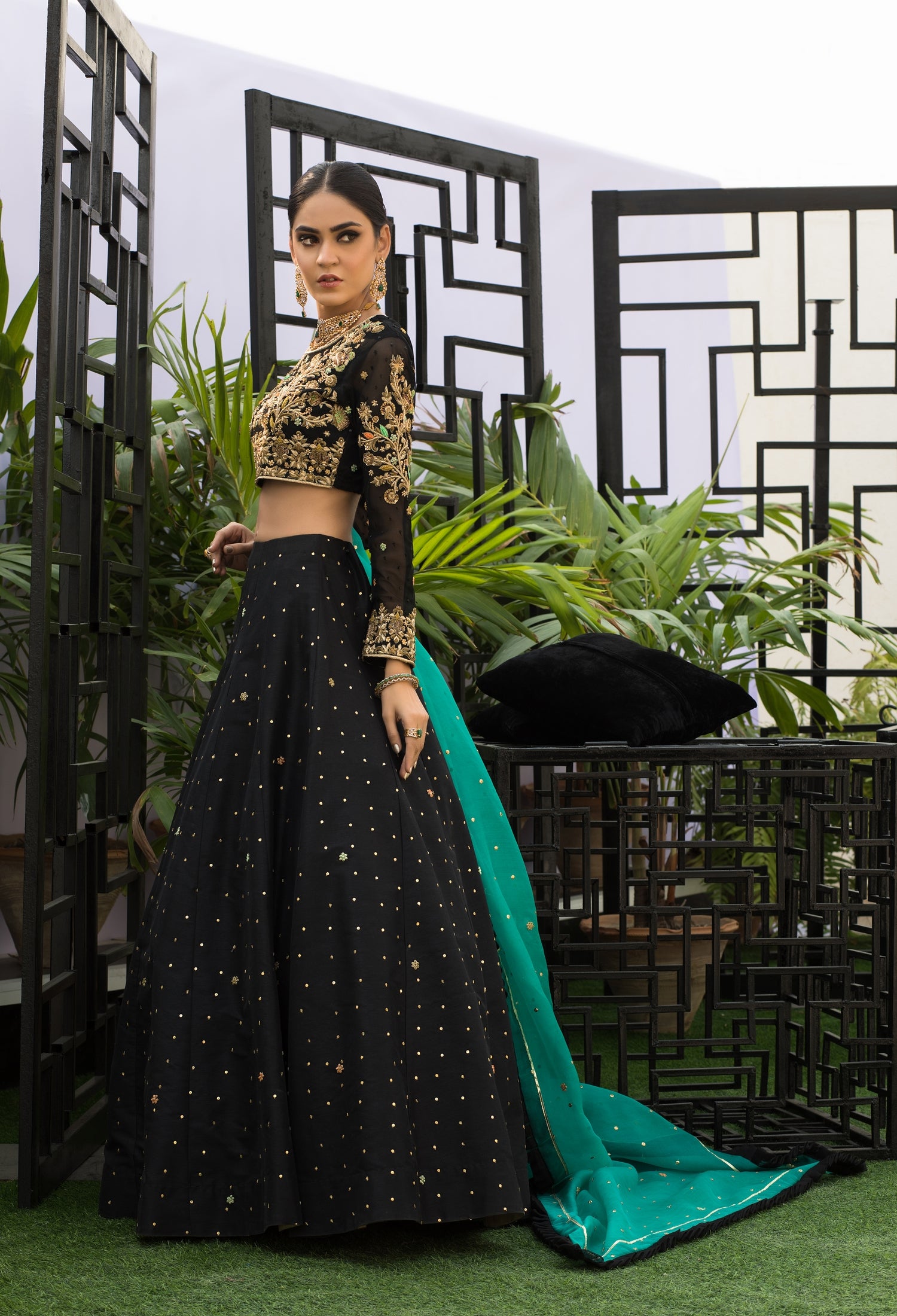 Black Lenga Choli