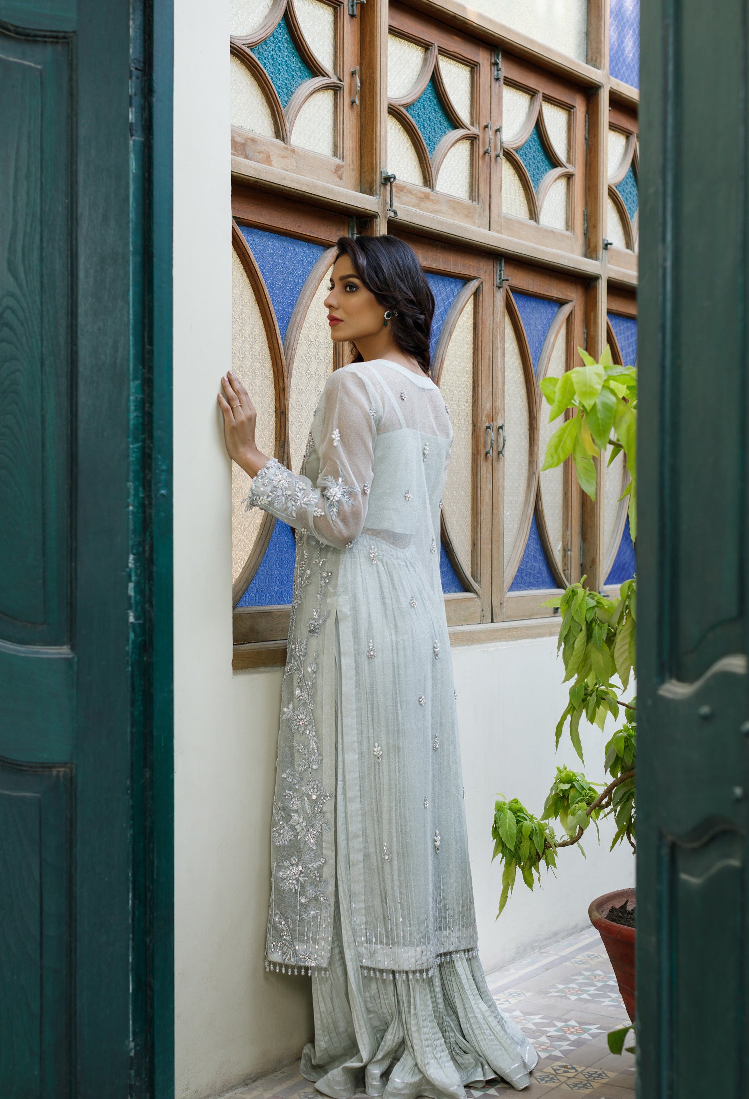 Silver Mint Bahar Jora