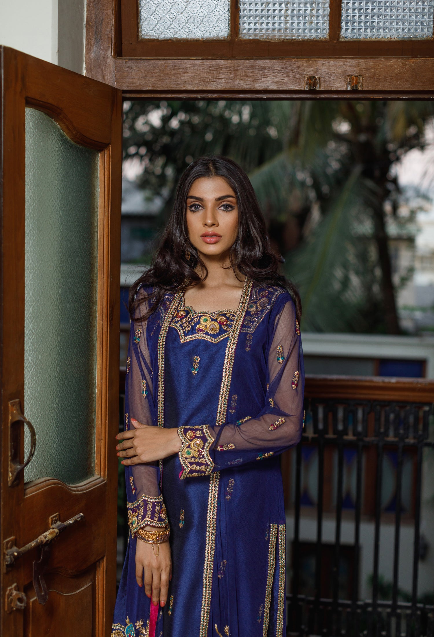 Navy Begum Jacket