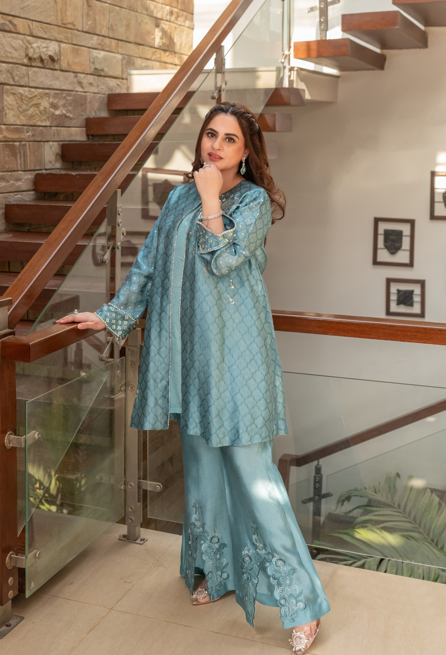 Periwinkle Sheesha Jacket