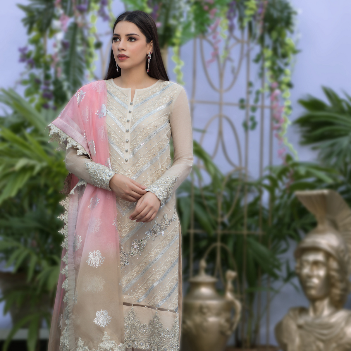 Wahaj M Khan | The Print Story |  Ivory Maroon TPS