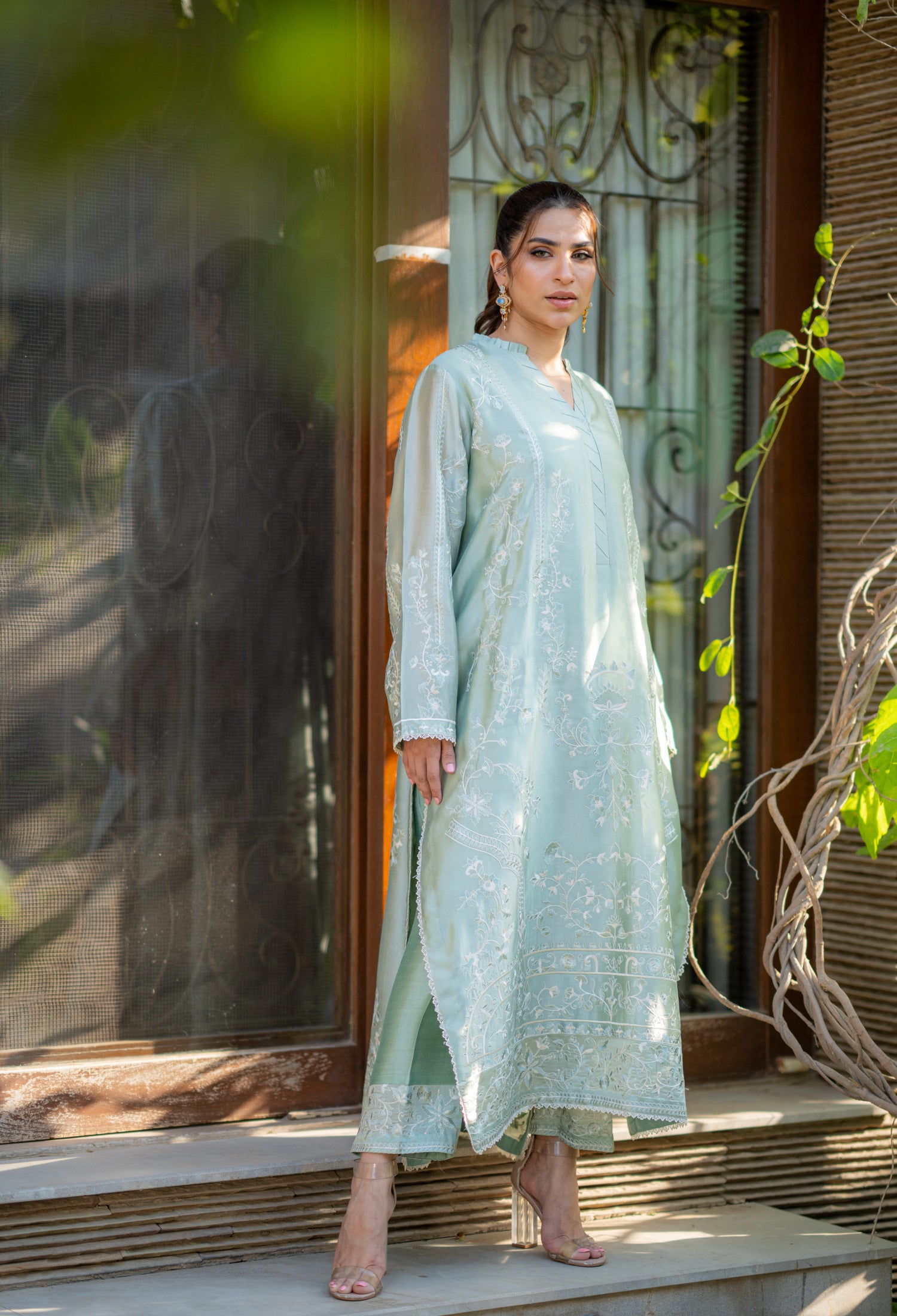 Mint Sheesha Pari Set